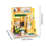Robotime Rolife Mind Find Bookstore Building Set - Radar Toys