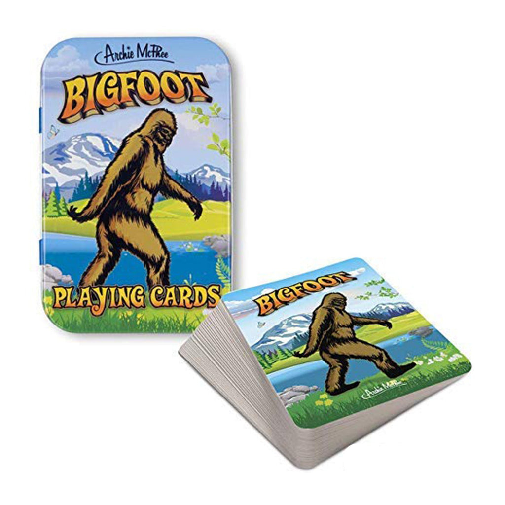 Bigfoot Playing Cards