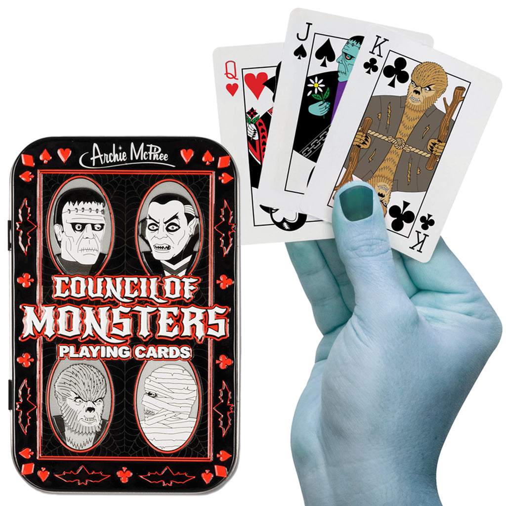 Council Of Monsters Playing Cards