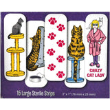 Crazy Cat Lady 15 Large Sterile Bandages - Radar Toys