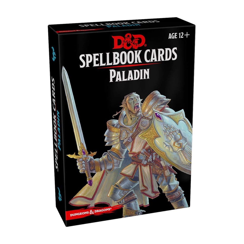 Dungeon And Dragons Paladin Spellbook Cards - Radar Toys
