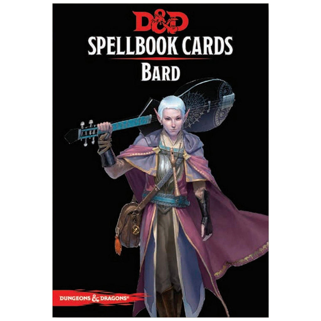 Dungeons And Dragons Bard Spell Cards Deck
