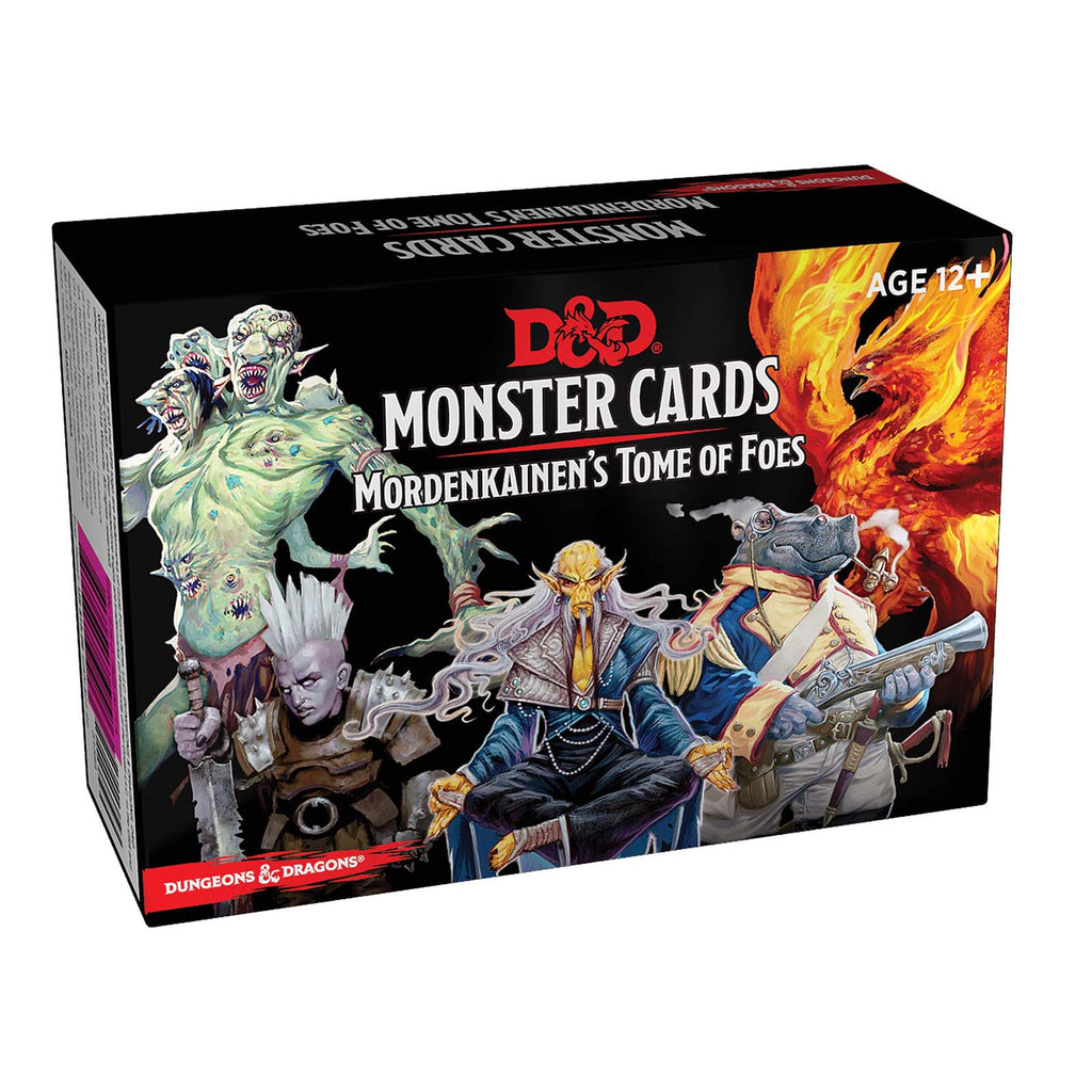 Dungeons And Dragons Mordenkainen's Tomb Of Foes Monster Cards - Radar Toys