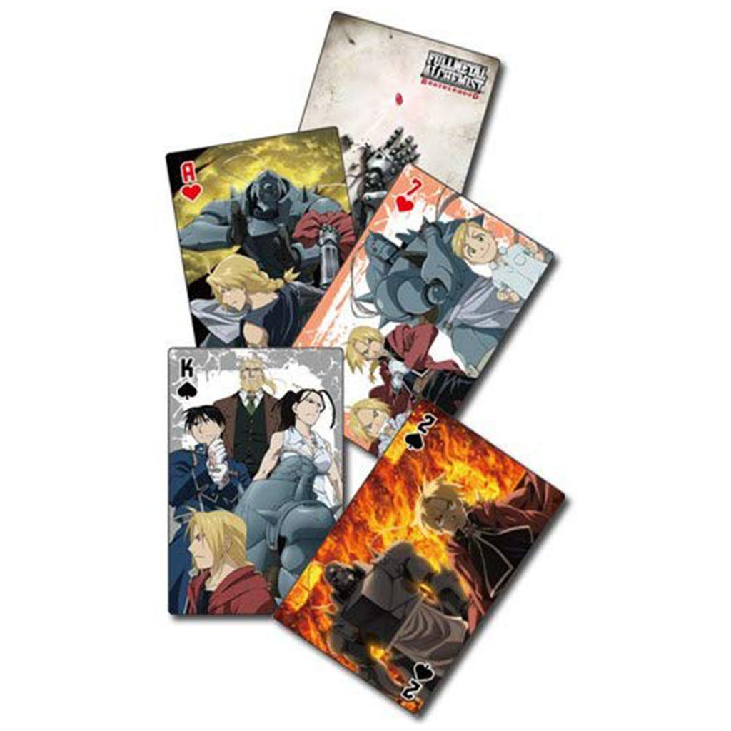 Fullmetal Alchemist Brotherhood Group Playing Cards