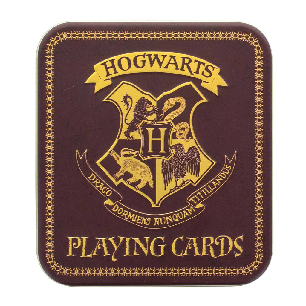 Harry Potter Hogwarts Playing Cards In Collectible Tin