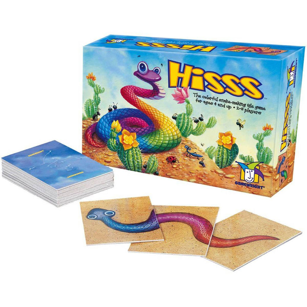 Hisss The Colorful Snake-Making Tile Game - Radar Toys