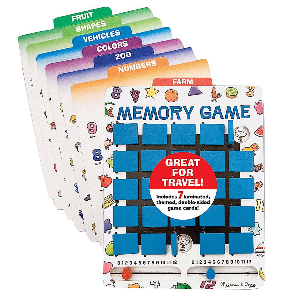 Melissa And Doug Flip To Win Memory Wooden Game