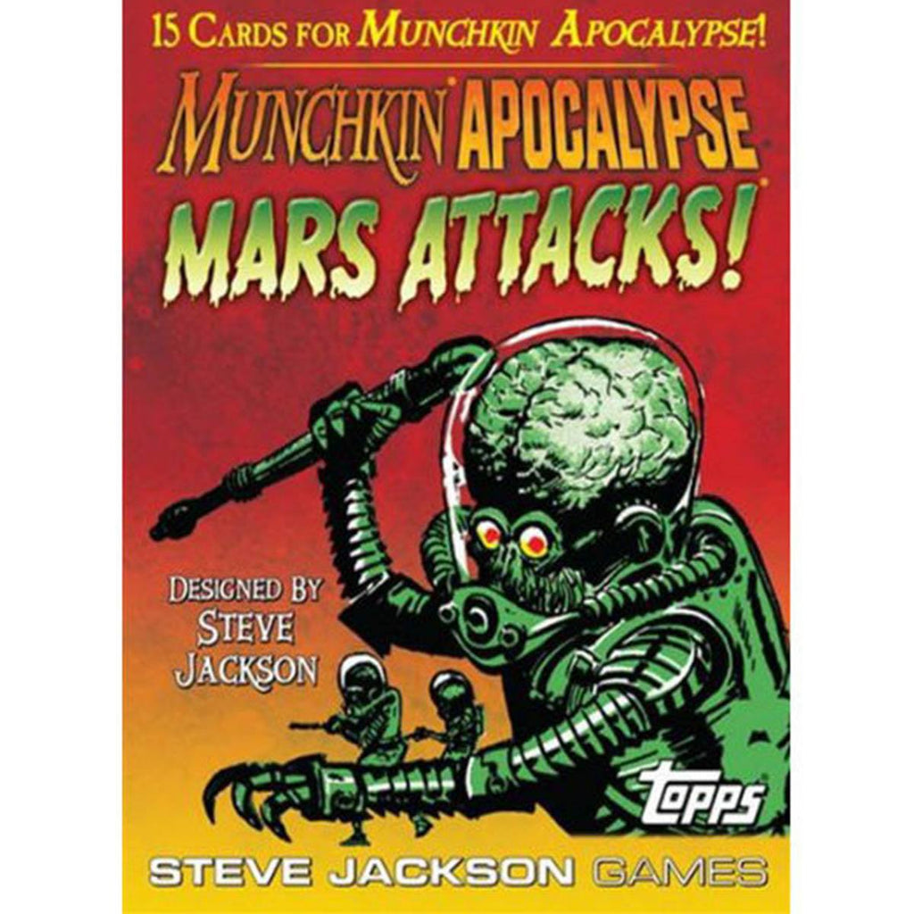 Munchkin Apocalypse Mars Attacks Card Game - Radar Toys