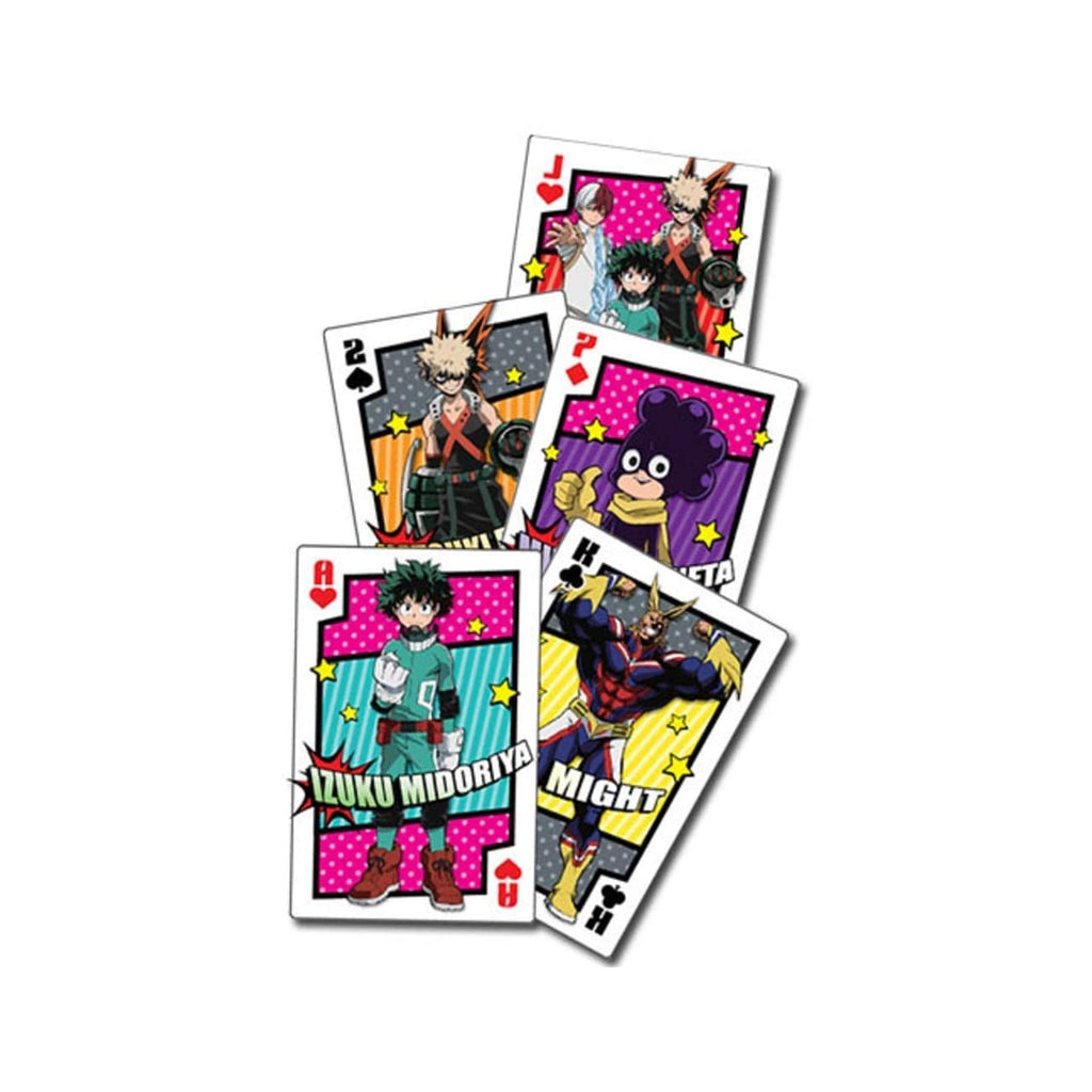 My Hero Academia Hero Costume Group Playing Cards - Radar Toys