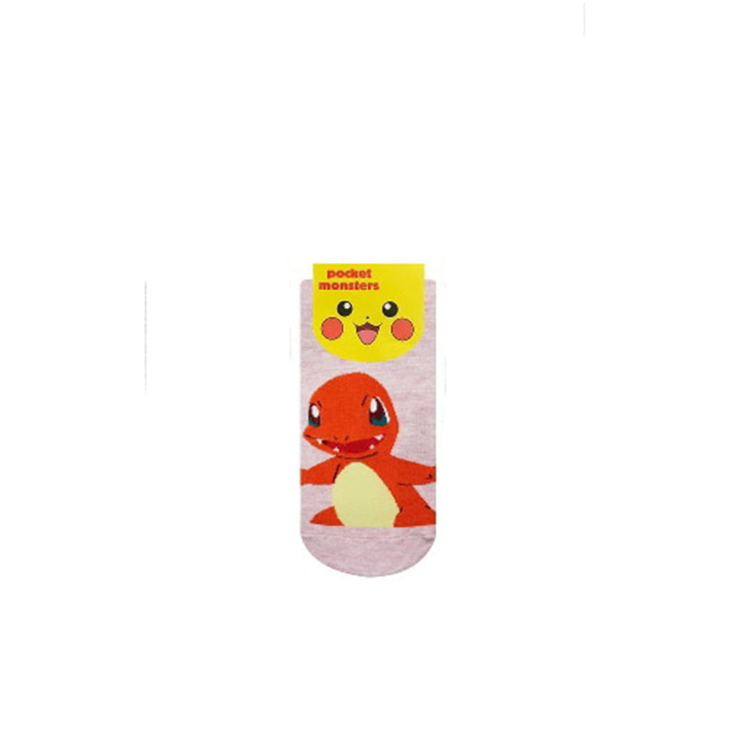Pokemon Charmander Single Pair Youth Ankle Socks - Radar Toys