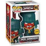 Funko Samurai Jack POP Armored Jack Vinyl Figure CHASE VERSION - Radar Toys