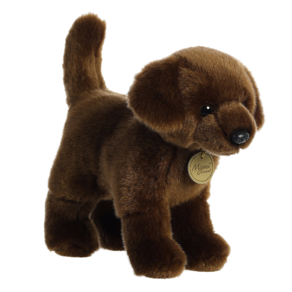 Aurora Miyoni Chocolate Labrador 10 Inch Plush - Radar Toys