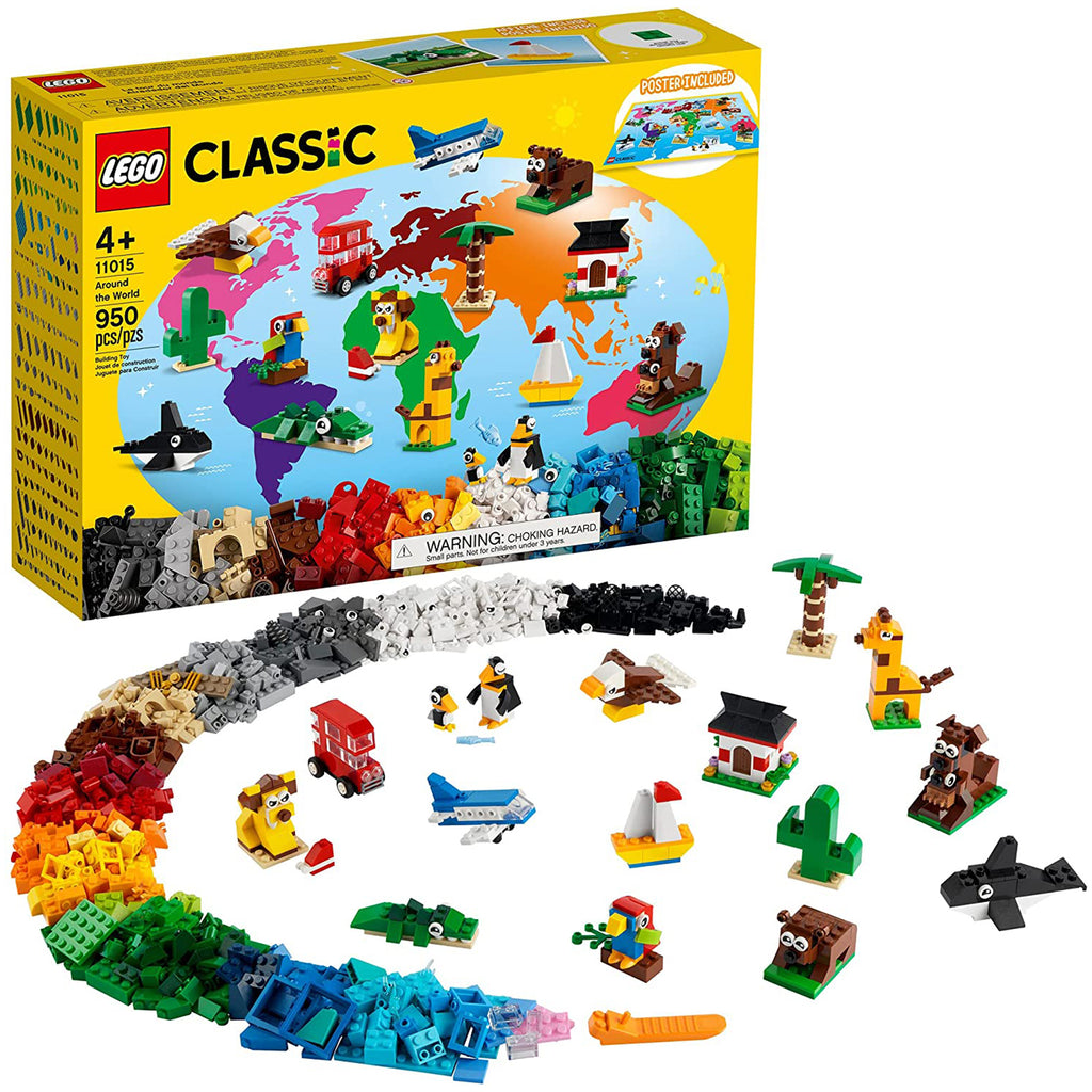 LEGO® Classic Around The World Building Set 11015