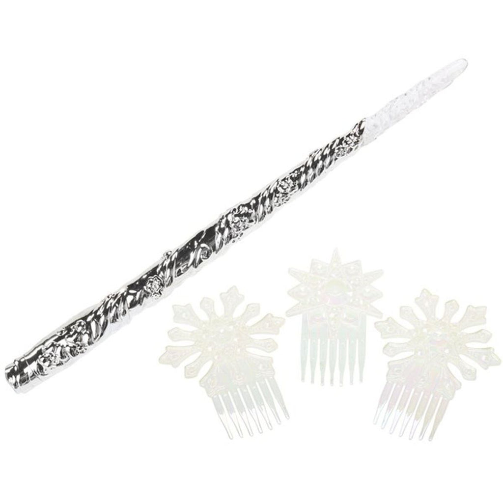 Cinderella Fairy Godmother Enchanted Wand And Combs Costume Set - Radar Toys