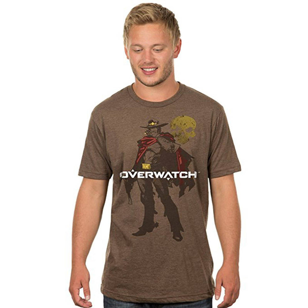 Overwatch Deadeye McCree Red Premium Tee Shirt