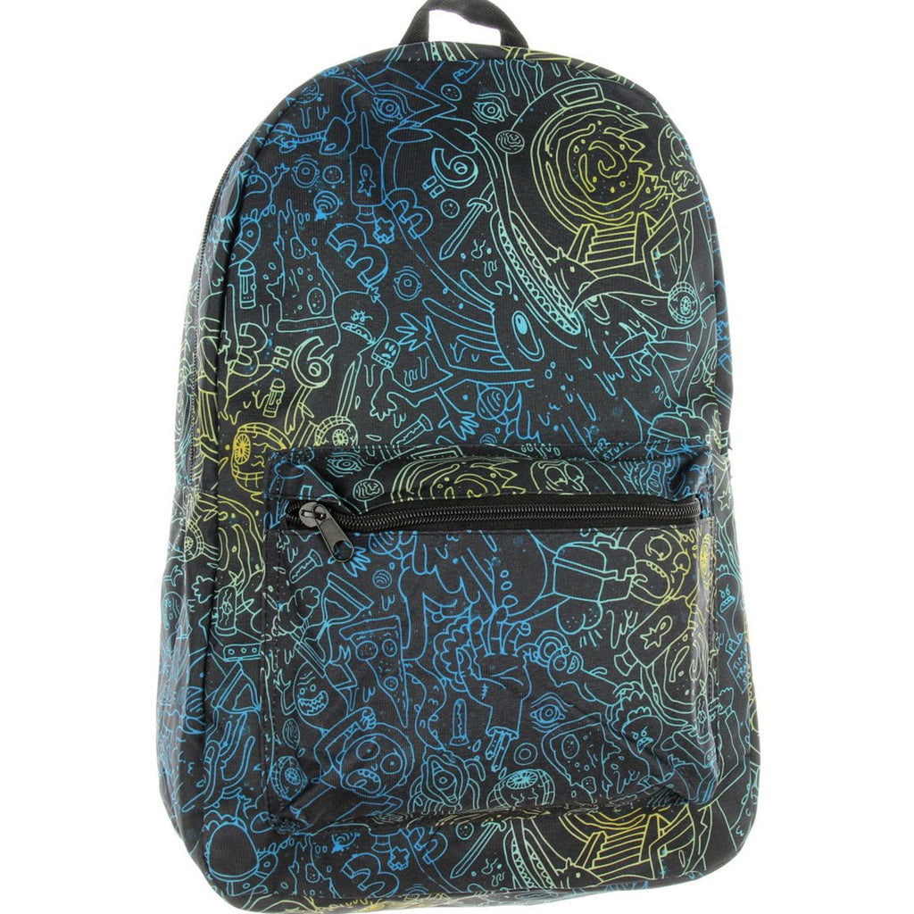 Rick And Morty Psycho Quickturn Backpack