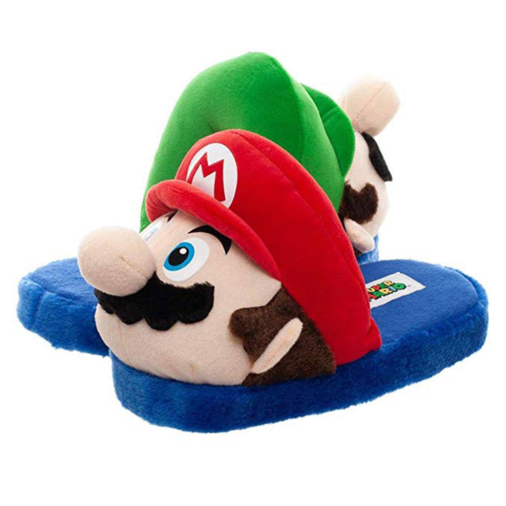Super Mario And Luigi Plush Slippers