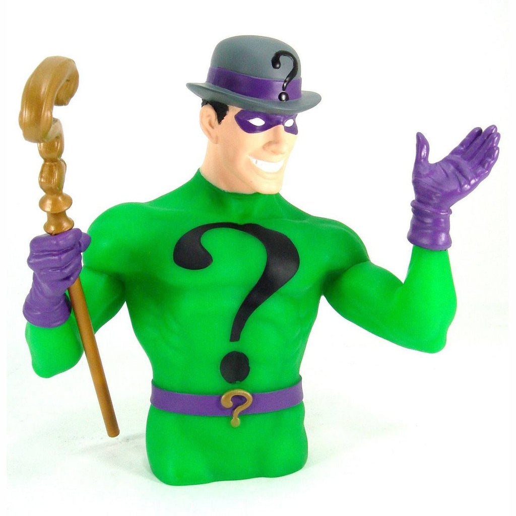 DC Comics The 1966 Riddler Bust Bank - Radar Toys