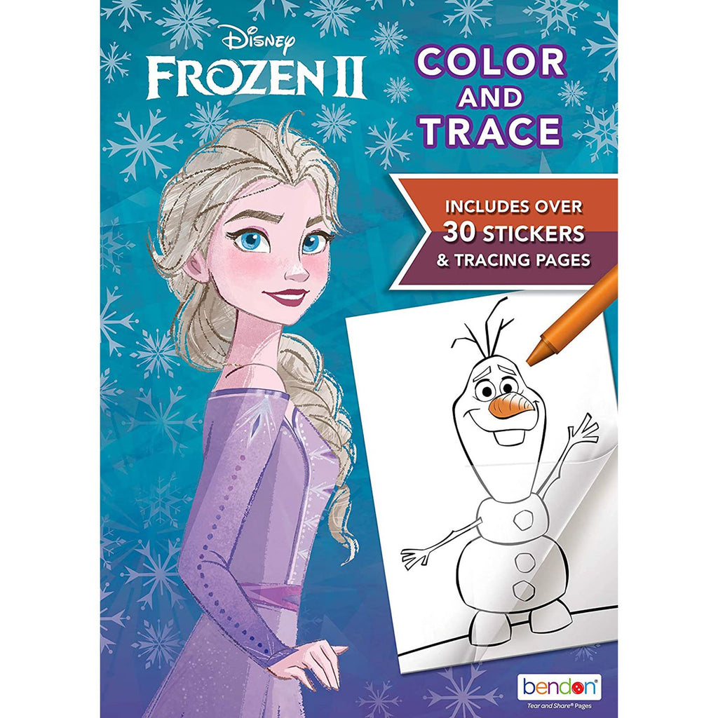 Bendon Disney Frozen 2 Trace And Learn Activity Book