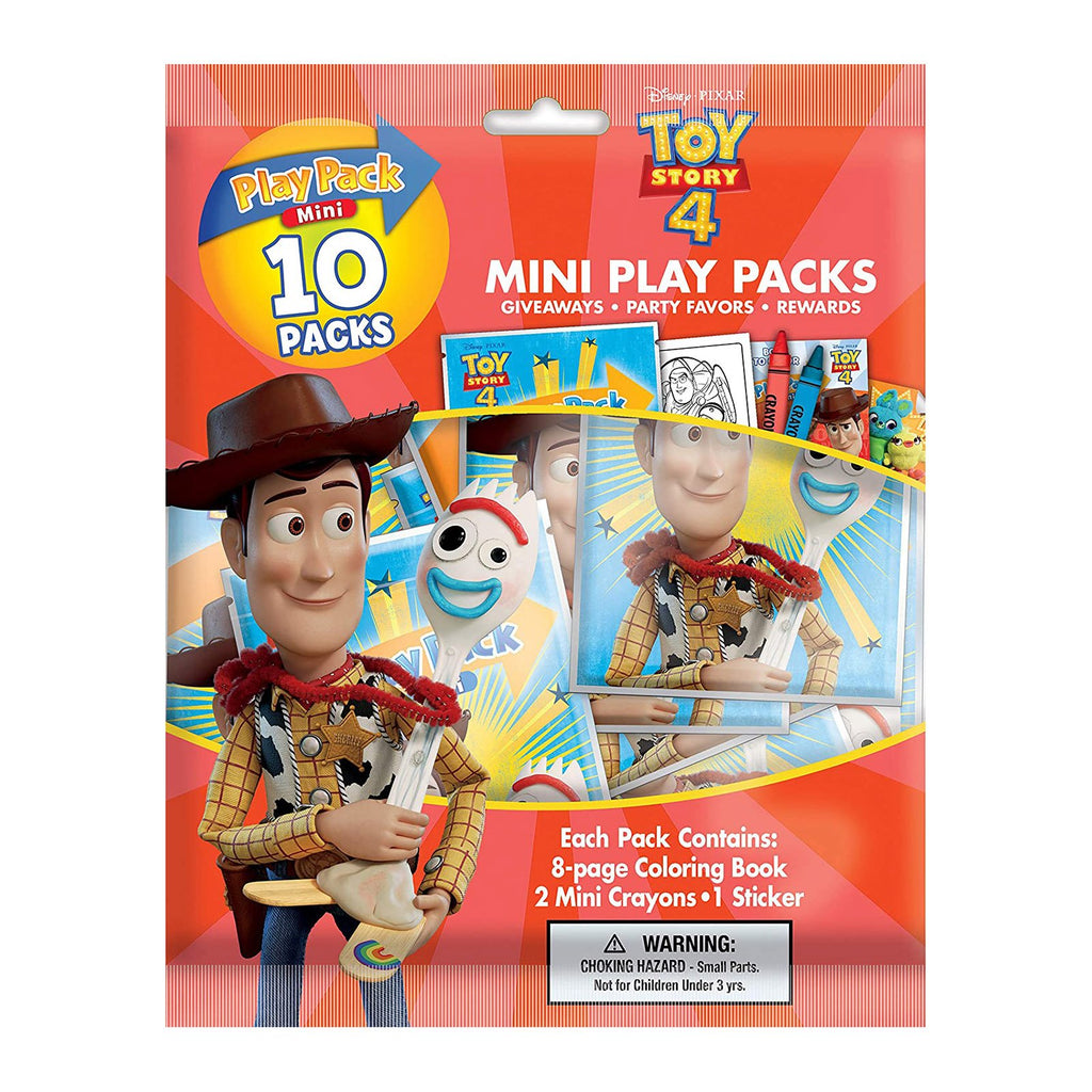 Bendon Disney Toy Story Mini Play Packs 10 Count