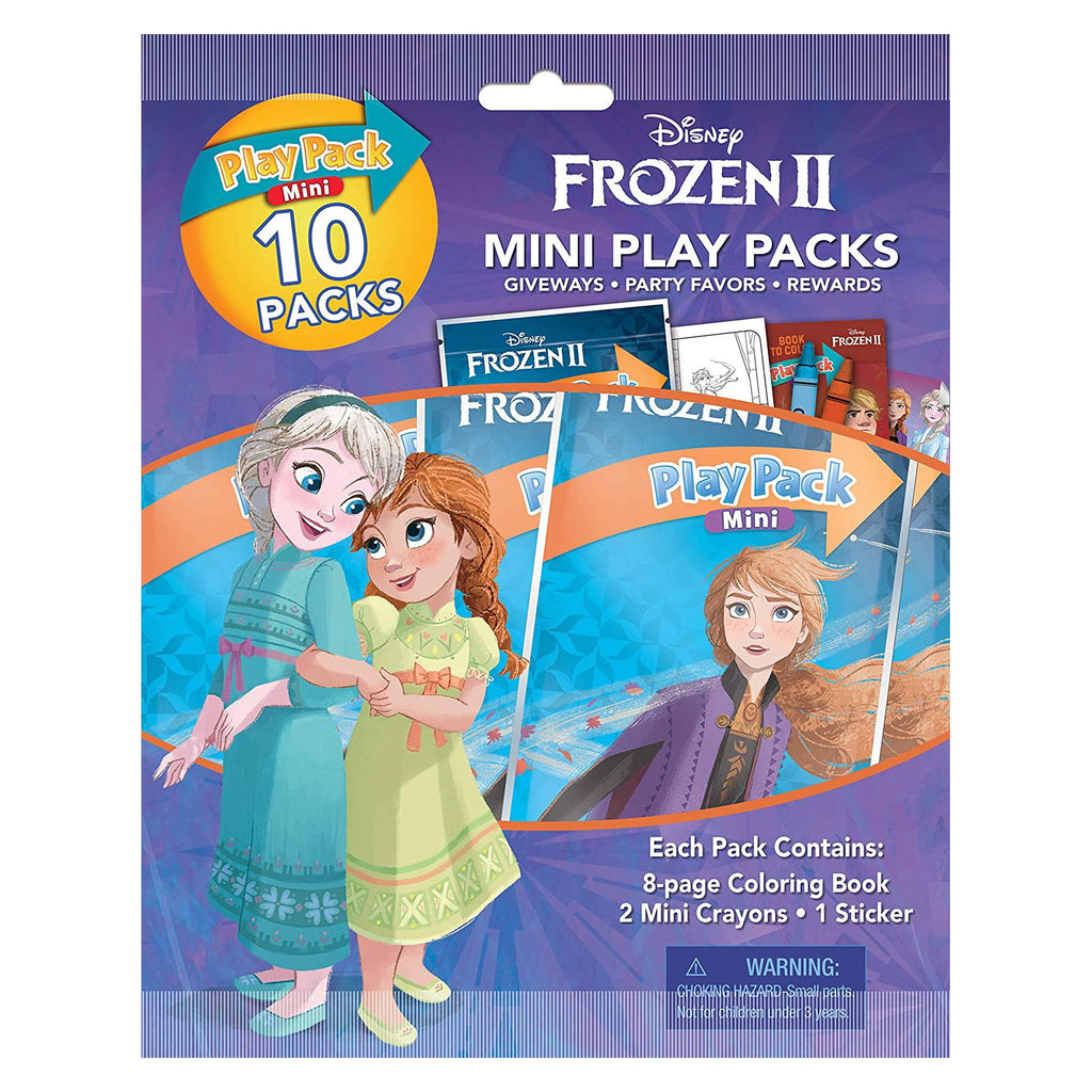 Bendon Frozen 2 Mini Play Packs 10 Count