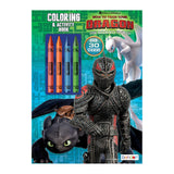 Bendon How To Train Your Dragon Hidden World Coloring Activity Book - Radar Toys