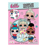 Bendon LOL Surprise Coloring And Activity Book With Tattoos - Radar Toys