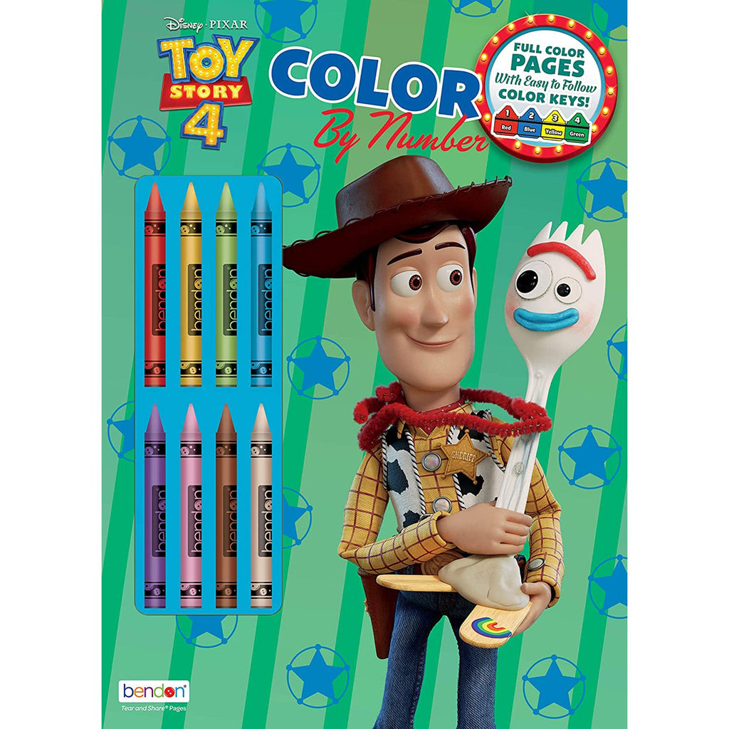Bendon Toy Story 4 Coloring And Activity Book