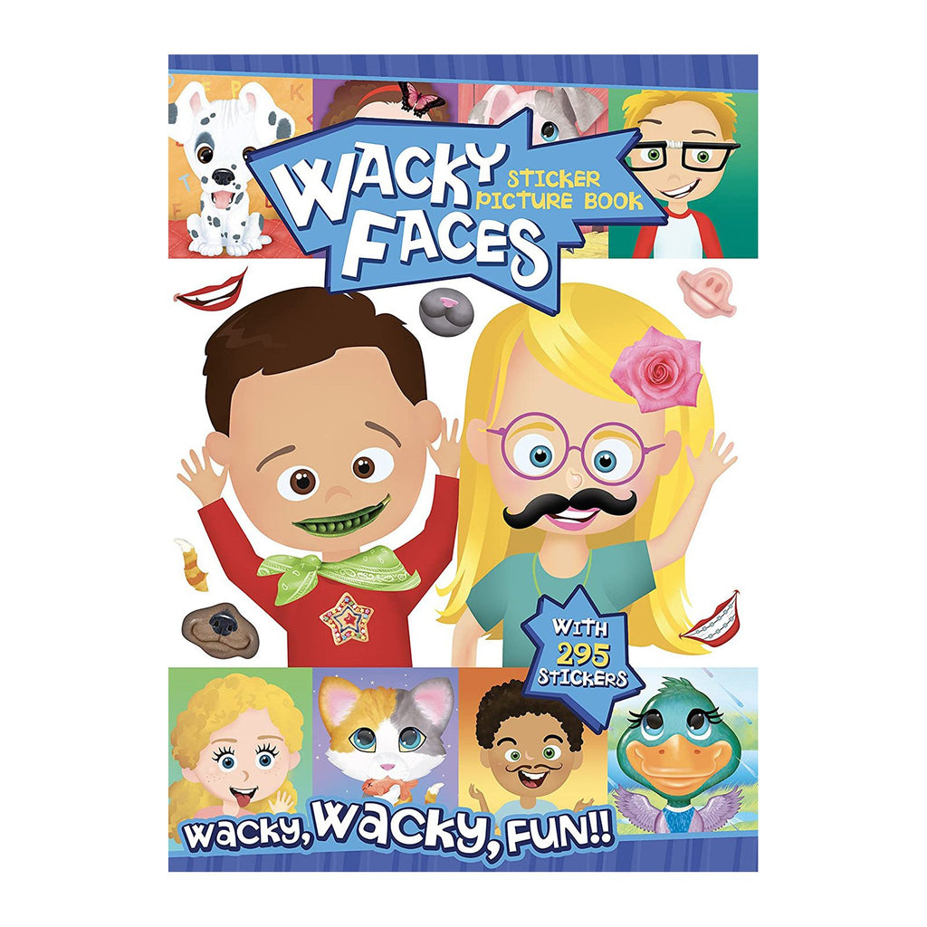 Bendon Wacky Faces Sticker Picture Book