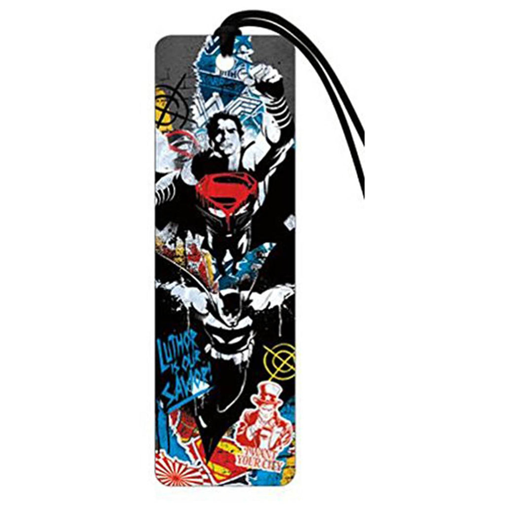 DC Comics Batman Vs Superman Collage Bookmark