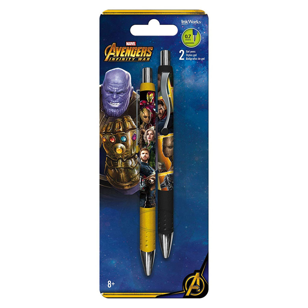 Ink Works Avengers Infinity War 2 Gel Pen Set