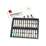 Kingart Pro 24 Count 12ml Oil Paint Set 524-24 - Radar Toys