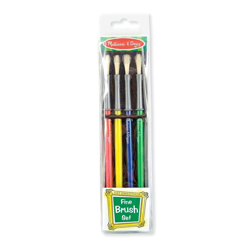 Melissa And Doug 4 Fine Brush Set - Radar Toys