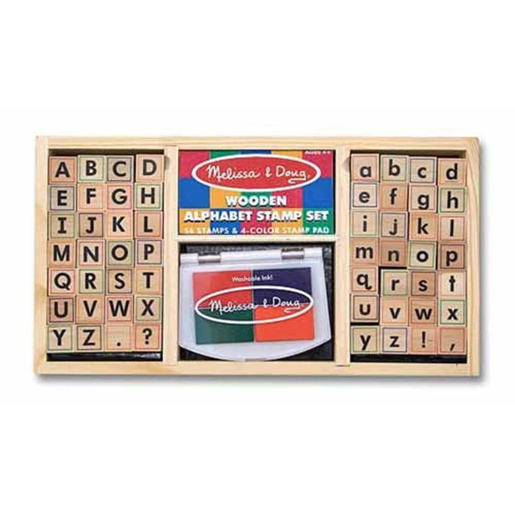 Melissa and Doug Alphabet Stamp Set - Radar Toys