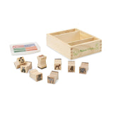 Melissa And Doug Baby Zoo Animals Wooden Stamp Set - Radar Toys