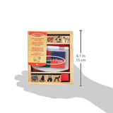 Melissa And Doug Baby Zoo Animals Wooden Stamp Set - Radar Toys