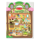 Melissa And Doug Chipmunk House Reusable Stickers Set - Radar Toys