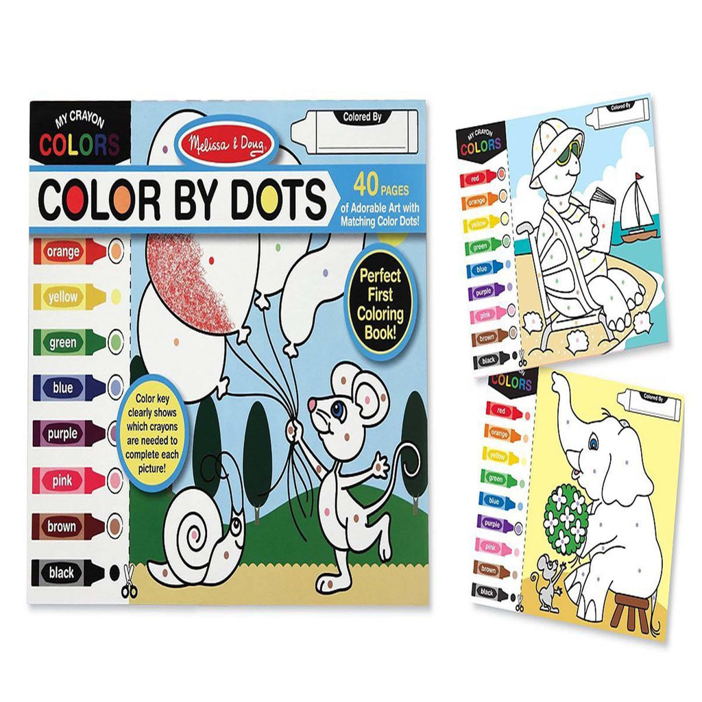 Melissa And Doug Color By Dots Pad