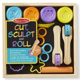 Melissa And Doug Cut Sculpt And Roll Molding Clay Play Set - Radar Toys