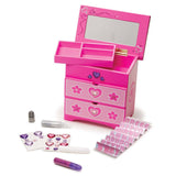 Melissa And Doug Decorate Your Own Wooden Double Drawer Chest - Radar Toys