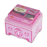 Melissa And Doug Decorate Your Own Wooden Jewelry Box - Radar Toys