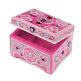 Melissa And Doug Decorate Your Own Wooden Jewelry Box - Radar Toys