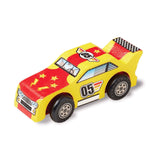 Melissa And Doug Decorate Your Own Wooden Race Car Craft Set - Radar Toys
