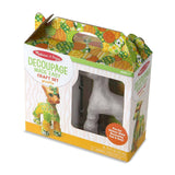 Melissa And Doug Decoupage Made Easy Giraffe Craft Set - Radar Toys
