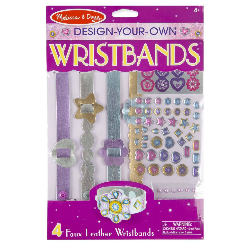 Melissa And Doug Design Your Own Faux Leather Wristbands Set - Radar Toys