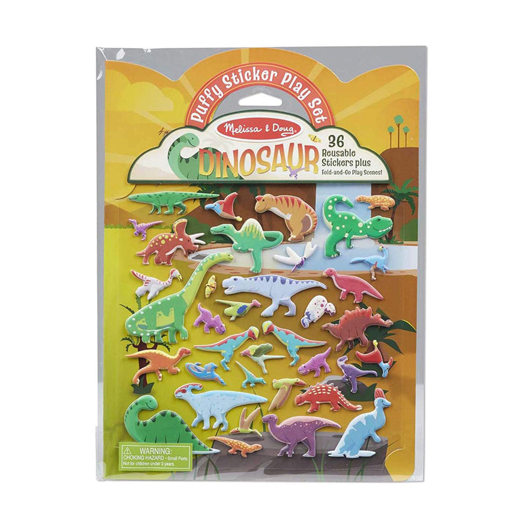 Melissa And Doug Dinosaur Puffy Sticker Set