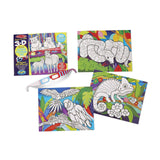 Melissa And Doug Easy To See 3D Animal Marker Coloring Pad - Radar Toys