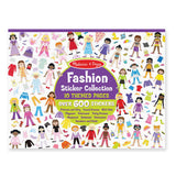Melissa And Doug Fashion Sticker Collection - Radar Toys
