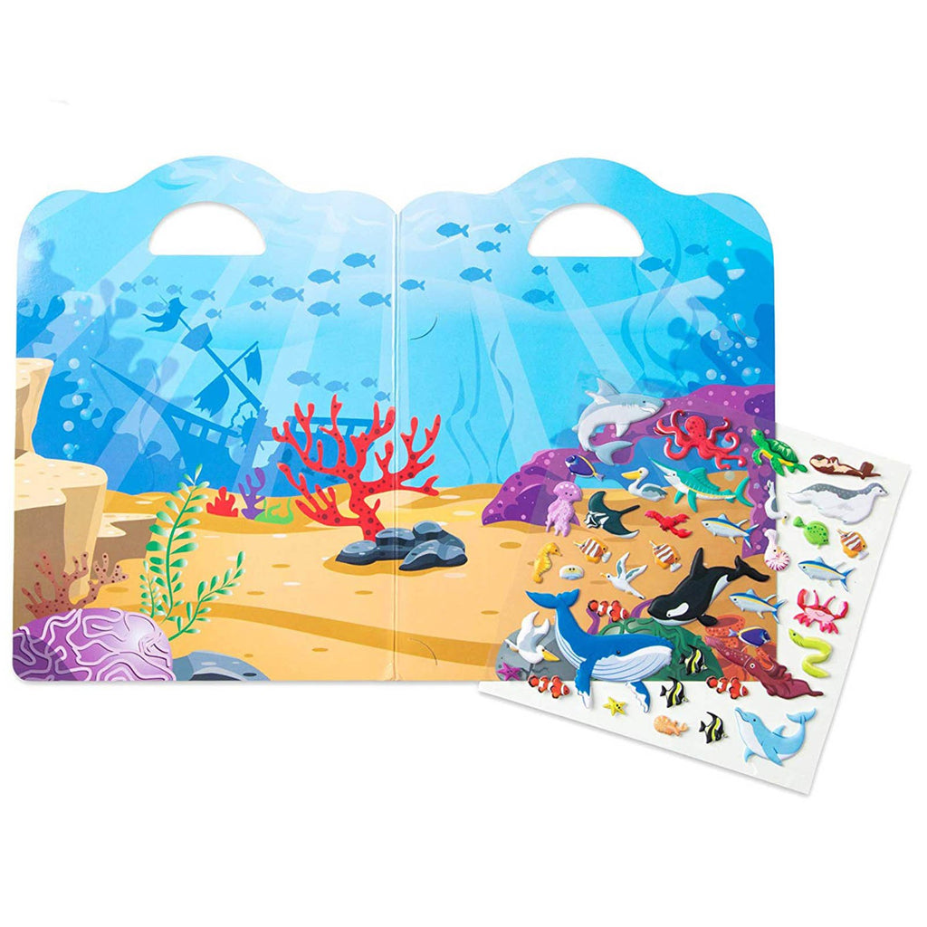 Melissa And Doug Oceans Puffy Sticker Set