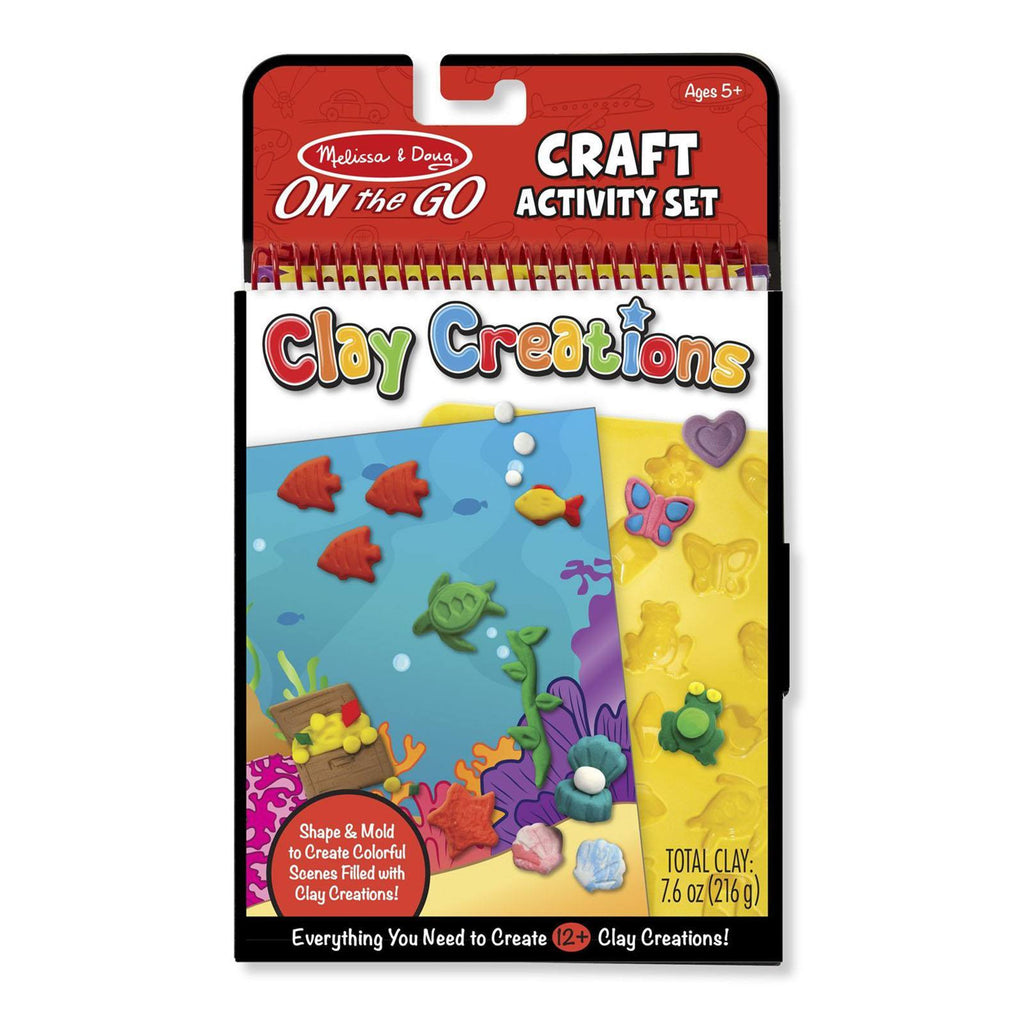 Melissa And Doug On The Go Clay Creations Craft Set